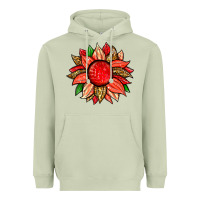 Strawberry Sunflower Heavyweight Hoodie | Teevron