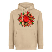 Mushroom strawberry sunflower Heavyweight Hoodie - Zillion Design Studio