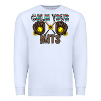 White calm your mits Premium Sweatshirt - CowhideDigitalArt