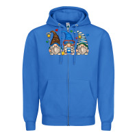 True Royal lacrosse gnomes Zipper Hoodie - Zillion Design Studio