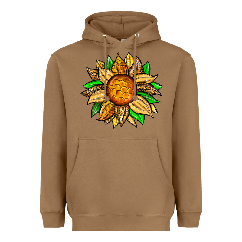 Pineapple Sunflower Heavyweight Hoodie by Zillion Design Studio | Teevron