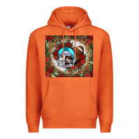 Carrot american football helmet and leopard Premium Hoodie - NancyCooperArtShop
