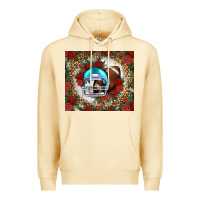 Pina Colada american football helmet and leopard Premium Hoodie - NancyCooperArtShop
