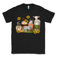 Black coffee cups goats Classic Tee - texasbilliewilder