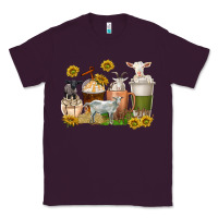 Plum coffee cups goats Classic Tee - texasbilliewilder