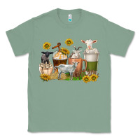 Sage coffee cups goats Classic Tee - texasbilliewilder