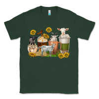 Sports Green coffee cups goats Classic Tee - texasbilliewilder