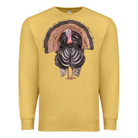 Antique Gold turkey Premium Sweatshirt - FaDigitalArtStudio