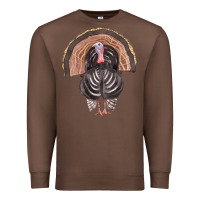 Chestnut turkey Premium Sweatshirt - FaDigitalArtStudio