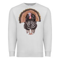 Dove Grey turkey Premium Sweatshirt - FaDigitalArtStudio