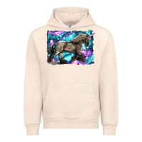 Sandshell black unicorn Urban Hoodie - LillyAllenDesigns