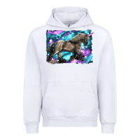 White black unicorn Urban Hoodie - LillyAllenDesigns
