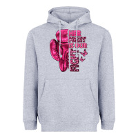 Heather Grey Her Fight Is Our Fight Cancer Heavyweight Hoodie - texasbilliewilder