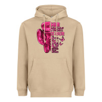 Mushroom Her Fight Is Our Fight Cancer Heavyweight Hoodie - texasbilliewilder