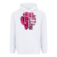 White Her Fight Is Our Fight Cancer Heavyweight Hoodie - texasbilliewilder