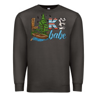 Smoke lake babe Premium Sweatshirt - HRA Design Shop