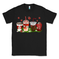 Black coffee cups lady bug with daisies Classic Tee - texasbilliewilder