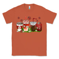 Copper coffee cups lady bug with daisies Classic Tee - texasbilliewilder