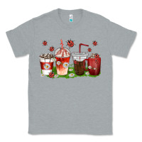 Heather Grey coffee cups lady bug with daisies Classic Tee - texasbilliewilder