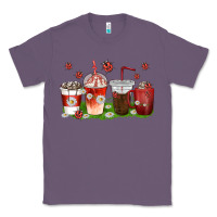Lavender coffee cups lady bug with daisies Classic Tee - texasbilliewilder