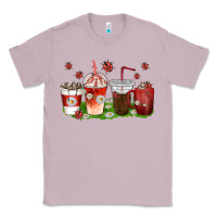 Lilac coffee cups lady bug with daisies Classic Tee - texasbilliewilder