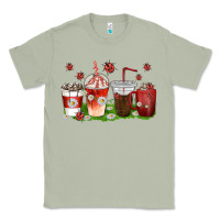Matcha coffee cups lady bug with daisies Classic Tee - texasbilliewilder