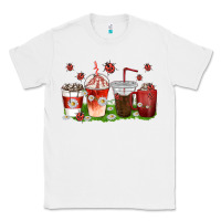 White coffee cups lady bug with daisies Classic Tee - texasbilliewilder