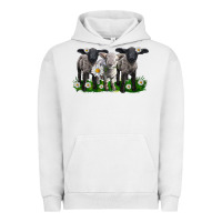 Pigment Lunar Rock baby sheeps with daisies Urban Hoodie - LillyAllenDesigns