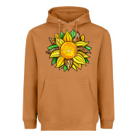 Meerkat lemon sunflower Heavyweight Hoodie - Zillion Design Studio
