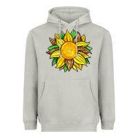Moon Dust lemon sunflower Heavyweight Hoodie - Zillion Design Studio