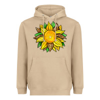 Mushroom lemon sunflower Heavyweight Hoodie - Zillion Design Studio