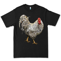 Black dominique rooster Premium Tee - LillyAllenDesigns