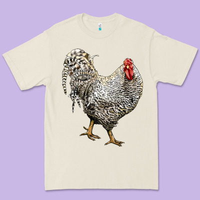 Dominique Rooster Premium Tee Designed By Lillyallendesigns