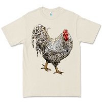 Bone dominique rooster Premium Tee - LillyAllenDesigns