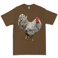Cacao dominique rooster Premium Tee - LillyAllenDesigns