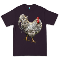 Plum dominique rooster Premium Tee - LillyAllenDesigns