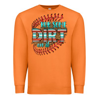 Carrot rub some dirt on it softball Premium Sweatshirt - HRA Design Shop