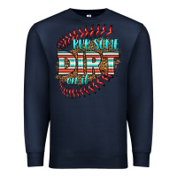 Navy rub some dirt on it softball Premium Sweatshirt - HRA Design Shop