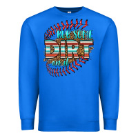 True Royal rub some dirt on it softball Premium Sweatshirt - HRA Design Shop