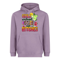 Girls Weekend Booze And Bitches Heavyweight Hoodie | Teevron
