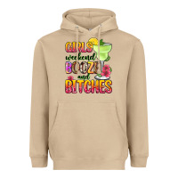 Mushroom girls weekend booze and bitches Heavyweight Hoodie - Zillion Design Studio
