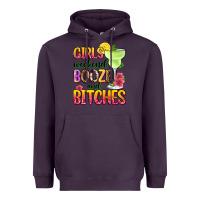 Plum girls weekend booze and bitches Heavyweight Hoodie - Zillion Design Studio