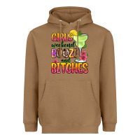 Toasted Coconut girls weekend booze and bitches Heavyweight Hoodie - Zillion Design Studio