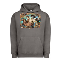 Pigment Tornado 3 western horses running free Urban Hoodie - LillyAllenDesigns