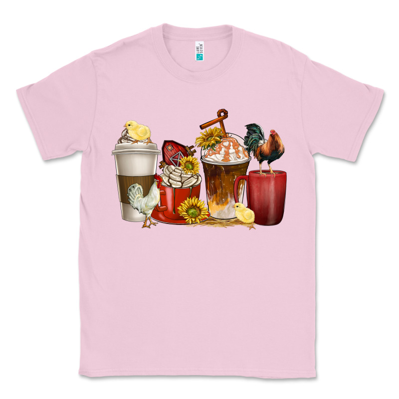 Coffee Cups Rooster Classic Tee by texasbilliewilder | Teevron