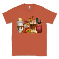 Copper coffee cups rooster Classic Tee - texasbilliewilder