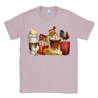 Lilac coffee cups rooster Classic Tee - texasbilliewilder