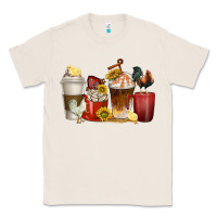 Natural coffee cups rooster Classic Tee - texasbilliewilder