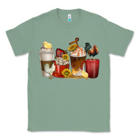 Sage coffee cups rooster Classic Tee - texasbilliewilder