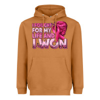 Meerkat I Fought For My Life and I Won Breast Cancer Heavyweight Hoodie - texasbilliewilder